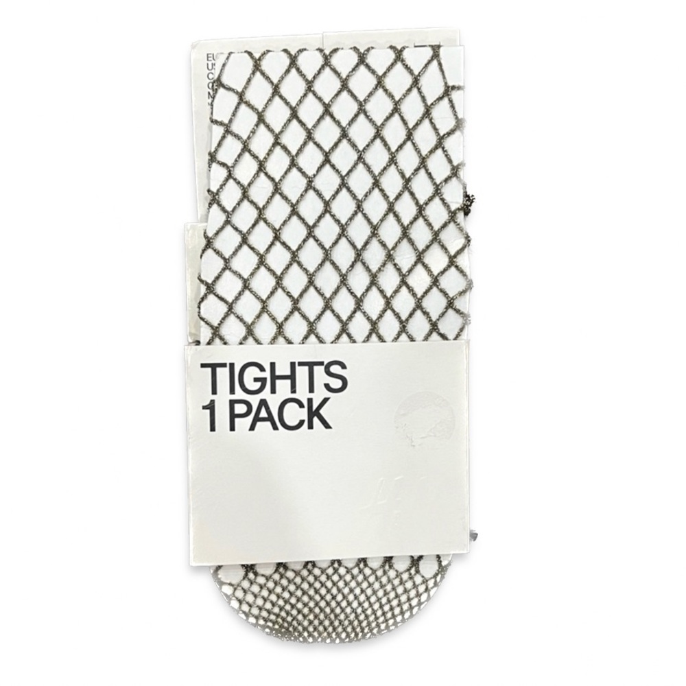 Gold Sparkly Fishnet Tights